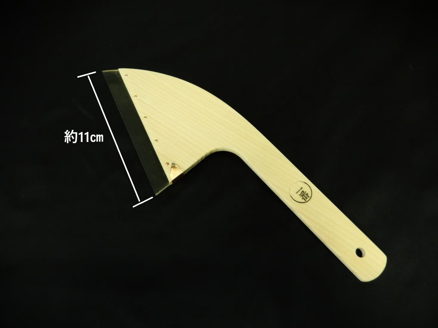 Debabera with rubber - Wooden spatula with rubber